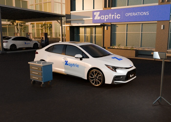 Detailed service study of a branded illustrative fleet vehicle